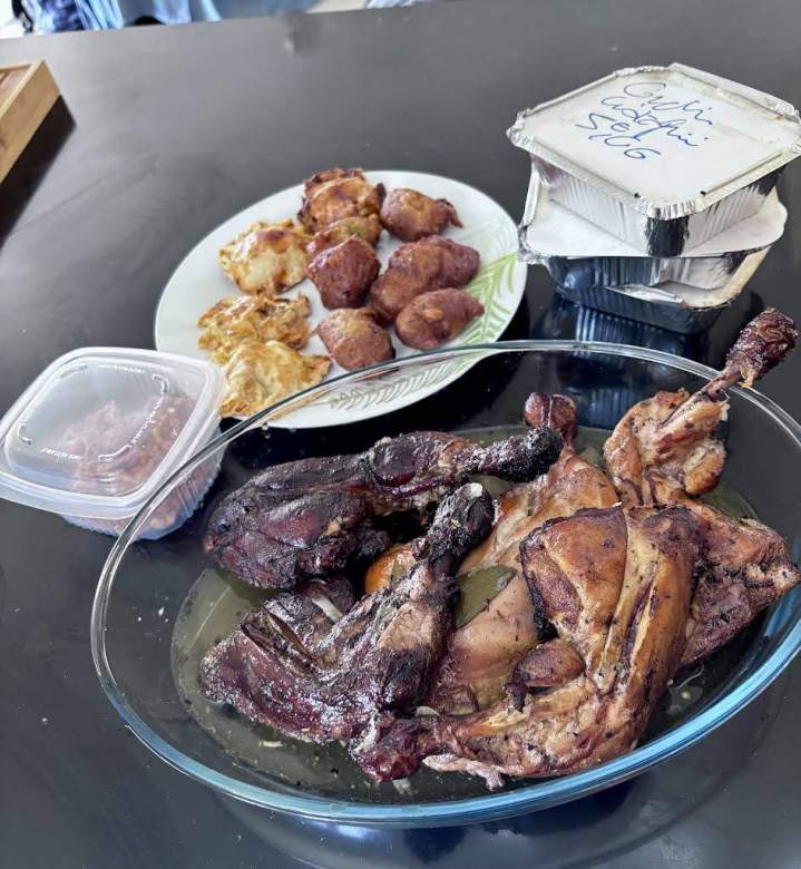 Restaurant de boudin poulet boucané Martinique